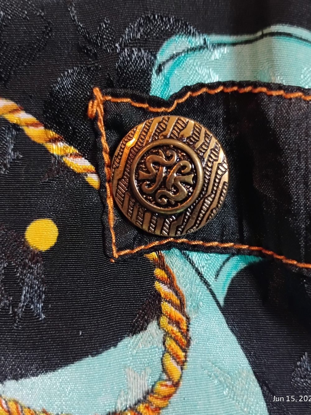 Vintage 80s Teal & Black Track Jacket and Joggers Set - Picture 4 of 8
